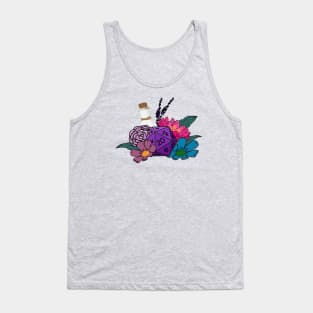 DND dice and flowers Tank Top